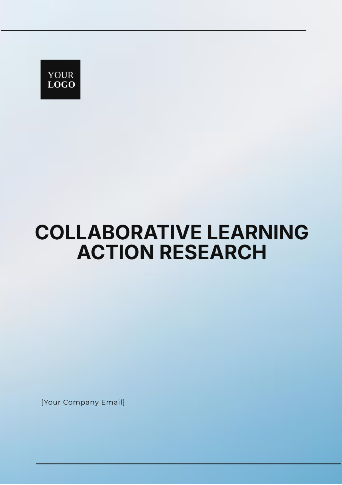 Collaborative Learning Action Research Template - Edit Online & Download