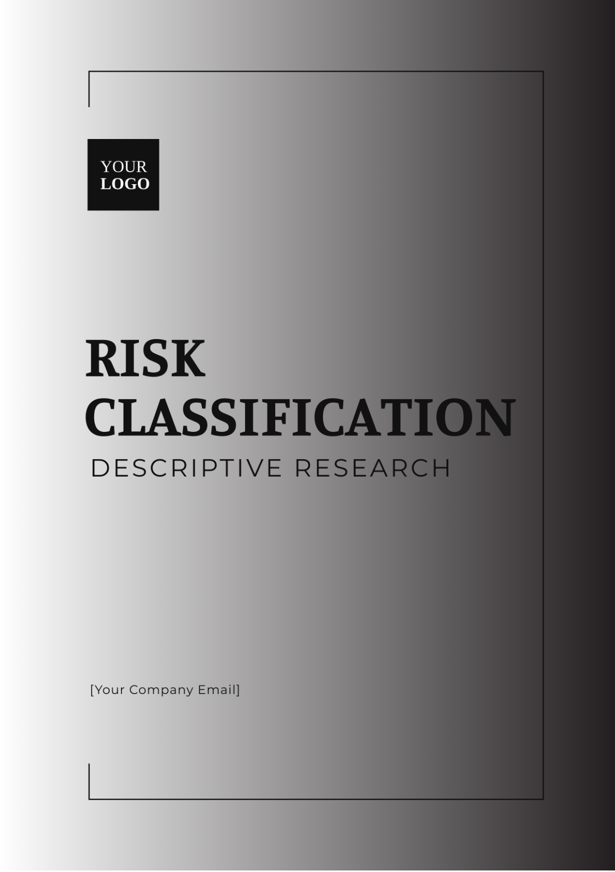 Risk Classification Descriptive Research Template - Edit Online & Download