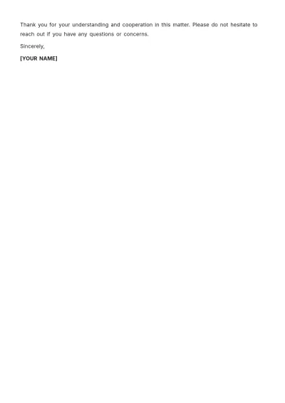 Free Professional School Note Template to Edit Online