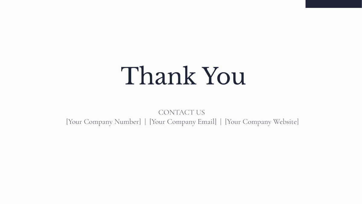 Free High End Template to Edit Online