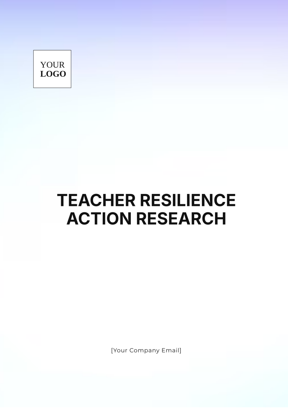 Teacher Resilience Action Research Template - Edit Online & Download