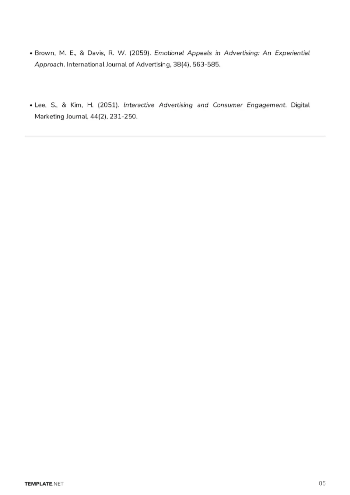 Free Advertising Effectiveness Exploratory Research Template to Edit Online