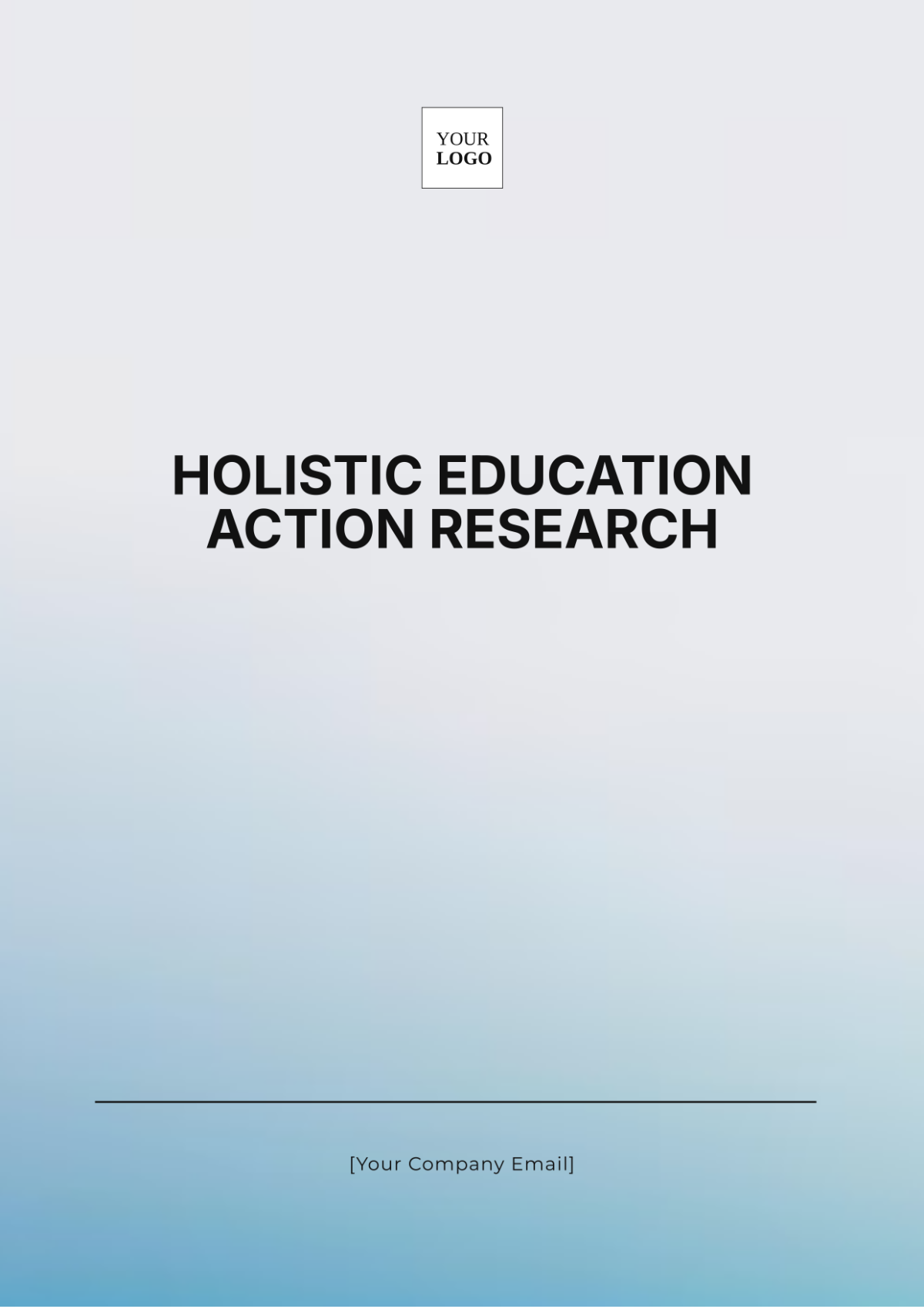 Holistic Education Action Research Template - Edit Online & Download