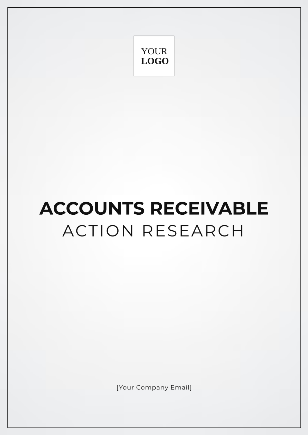 Accounts Receivable Action Research Template - Edit Online & Download