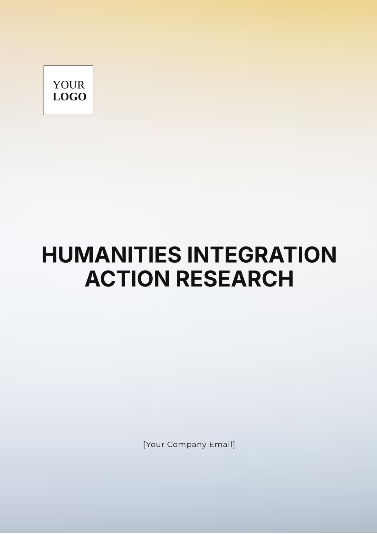 Humanities Integration Action Research Template - Edit Online & Download