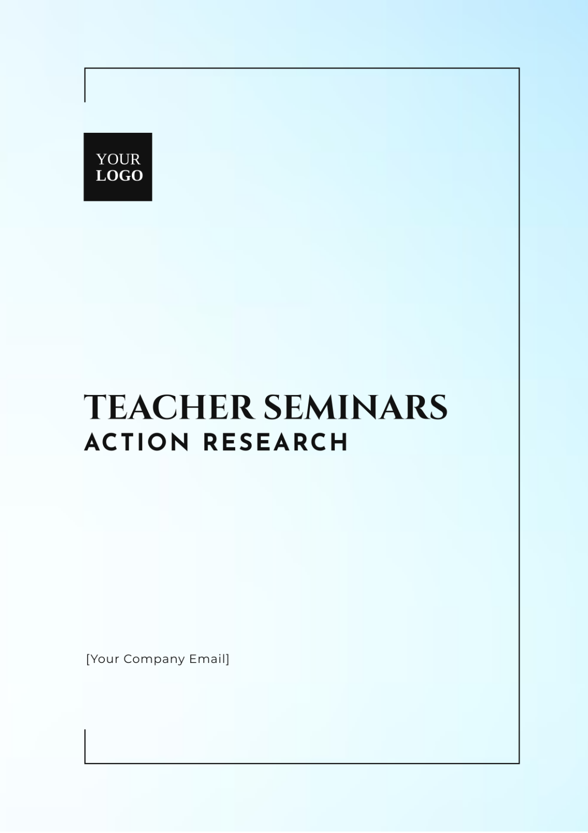 Teacher Seminars Action Research Template - Edit Online & Download