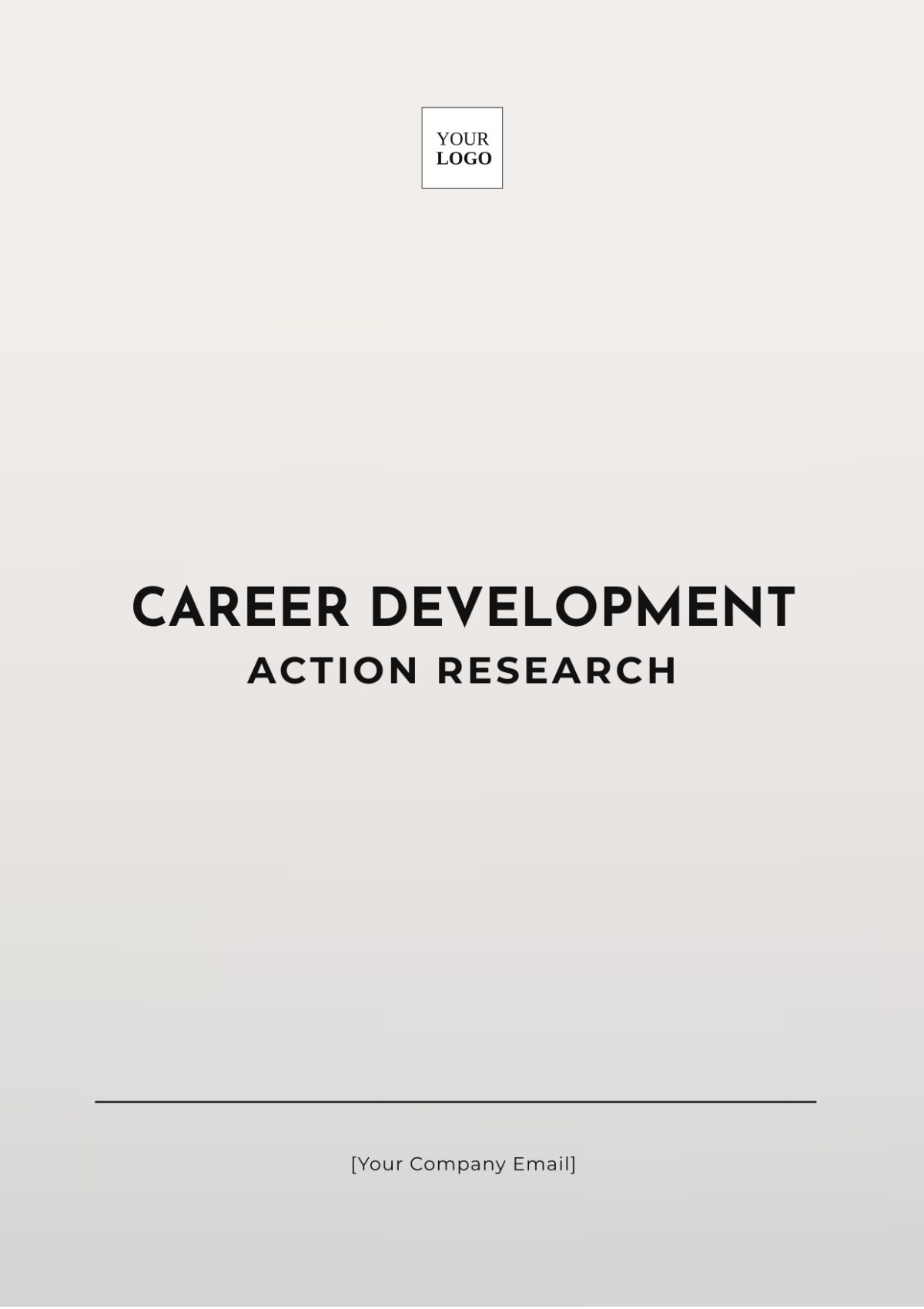 Career Development Action Research Template - Edit Online & Download