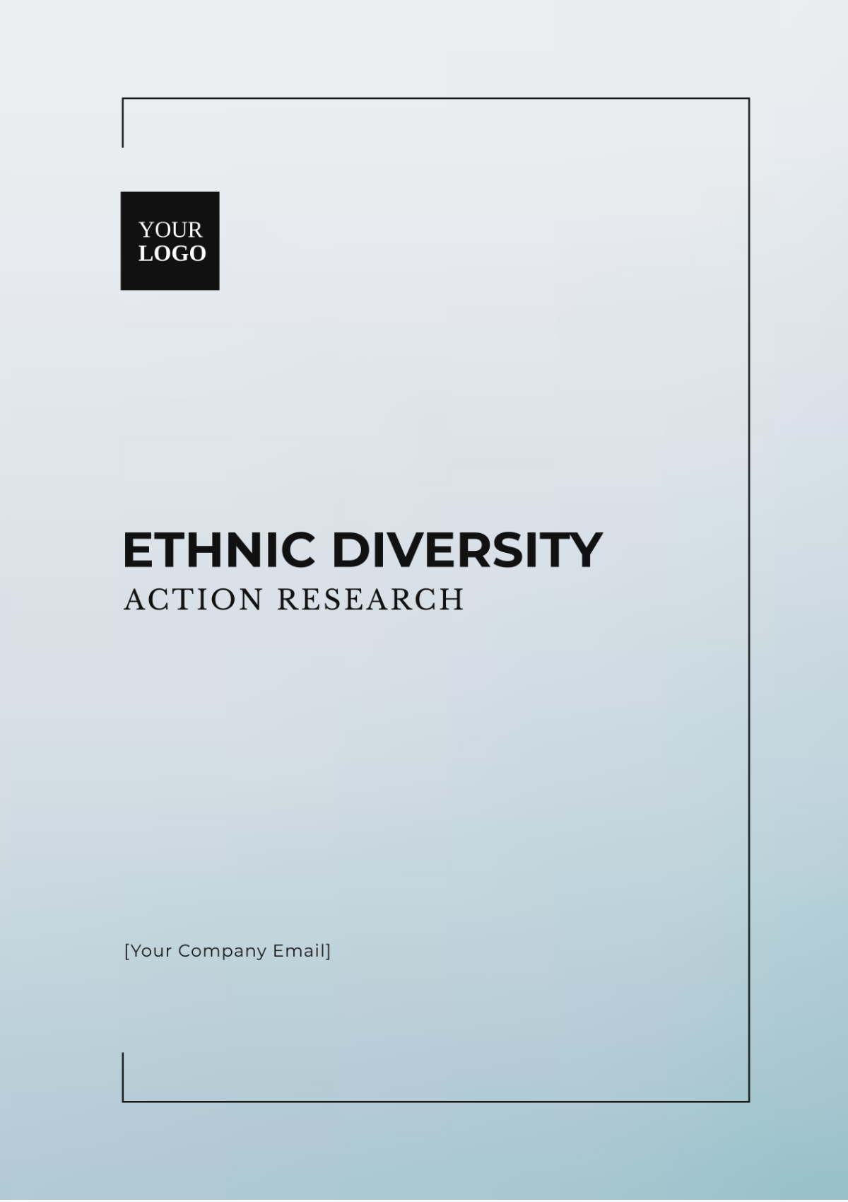 Ethnic Diversity Action Research Template - Edit Online & Download