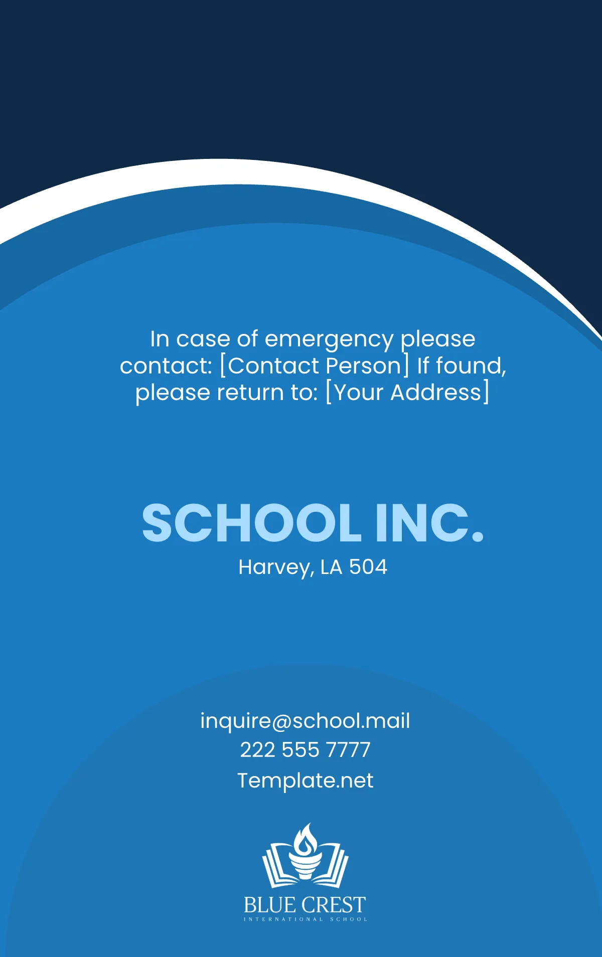 Free School Postcard Template to Edit Online