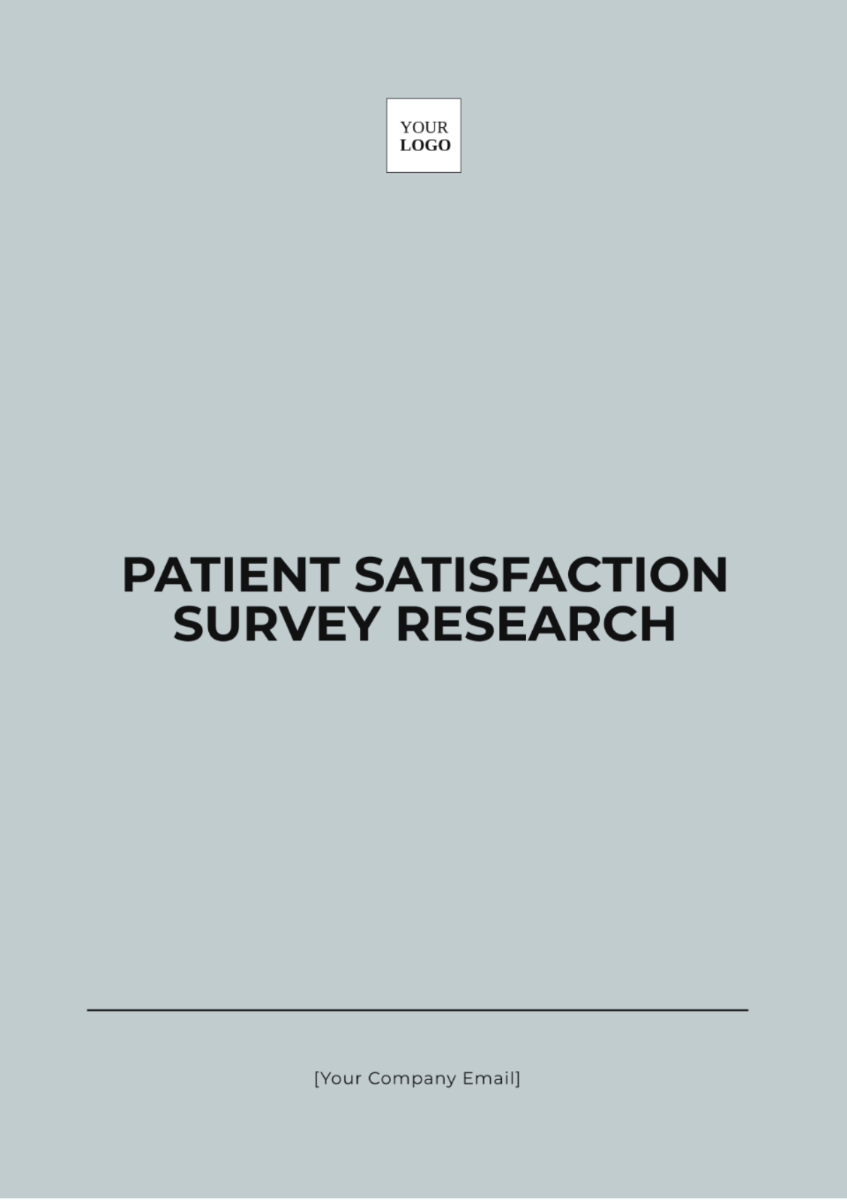 Patient Satisfaction Survey Research Template - Edit Online & Download