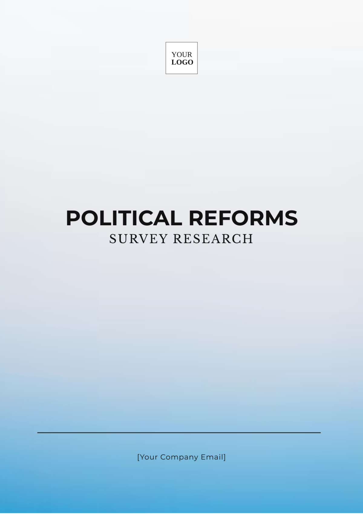 Political Reforms Survey Research Template - Edit Online & Download