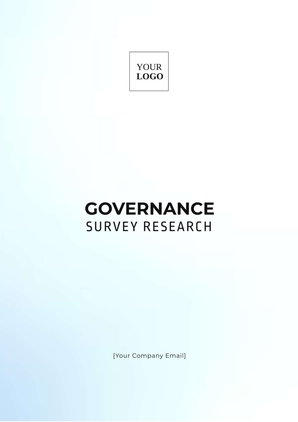 Governance Survey Research Template - Edit Online & Download