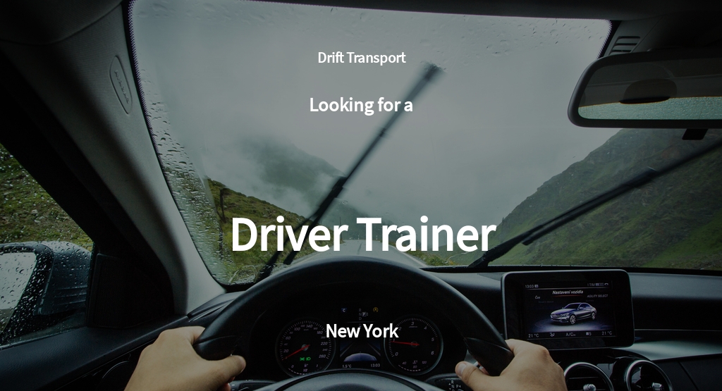 Free Driver Trainer Job Description Template.jpe