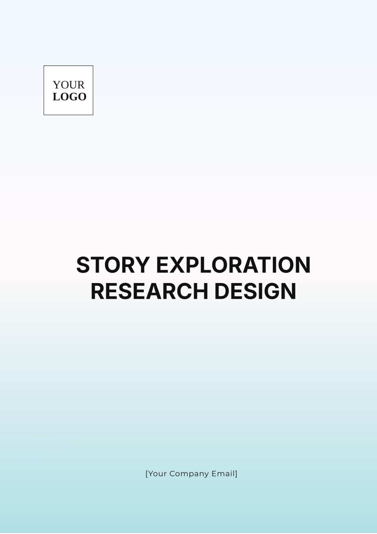 Story Exploration Research Design Template - Edit Online & Download