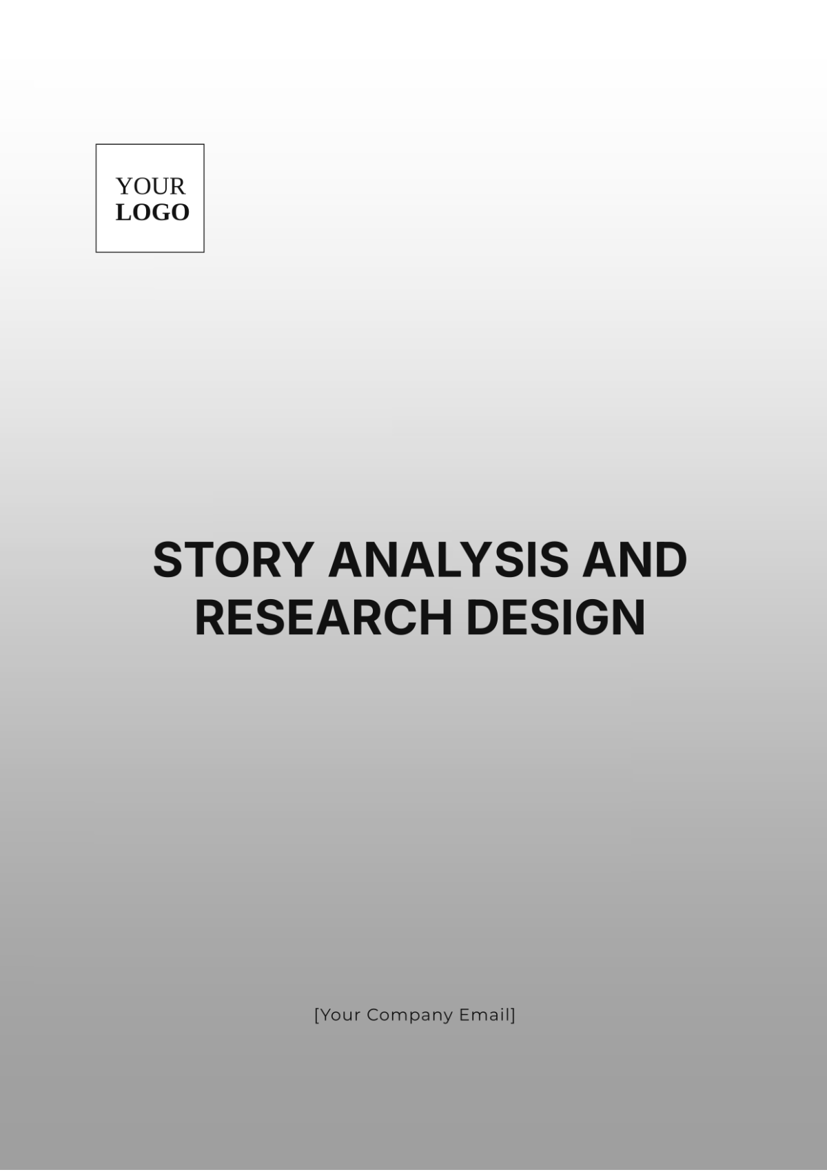 Story Analysis Research Design Template - Edit Online & Download