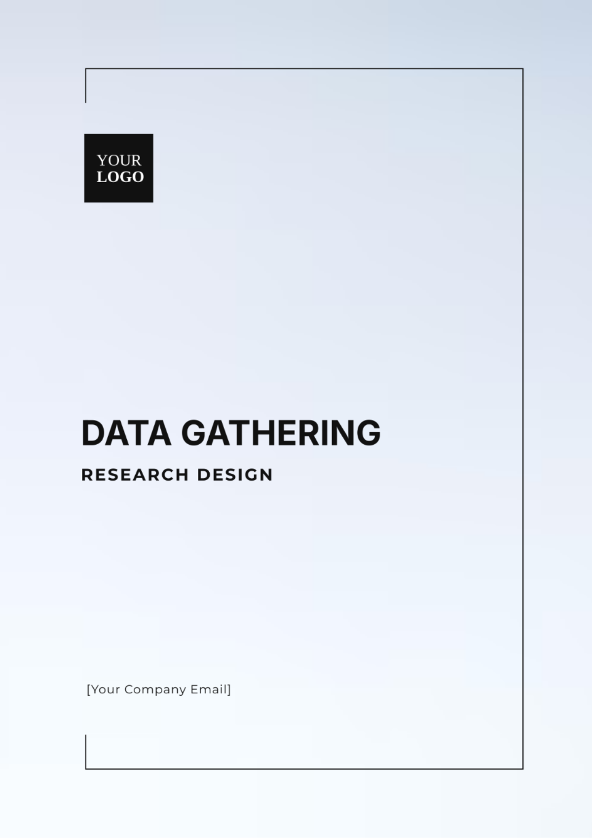 Data Gathering Research Design Template - Edit Online & Download