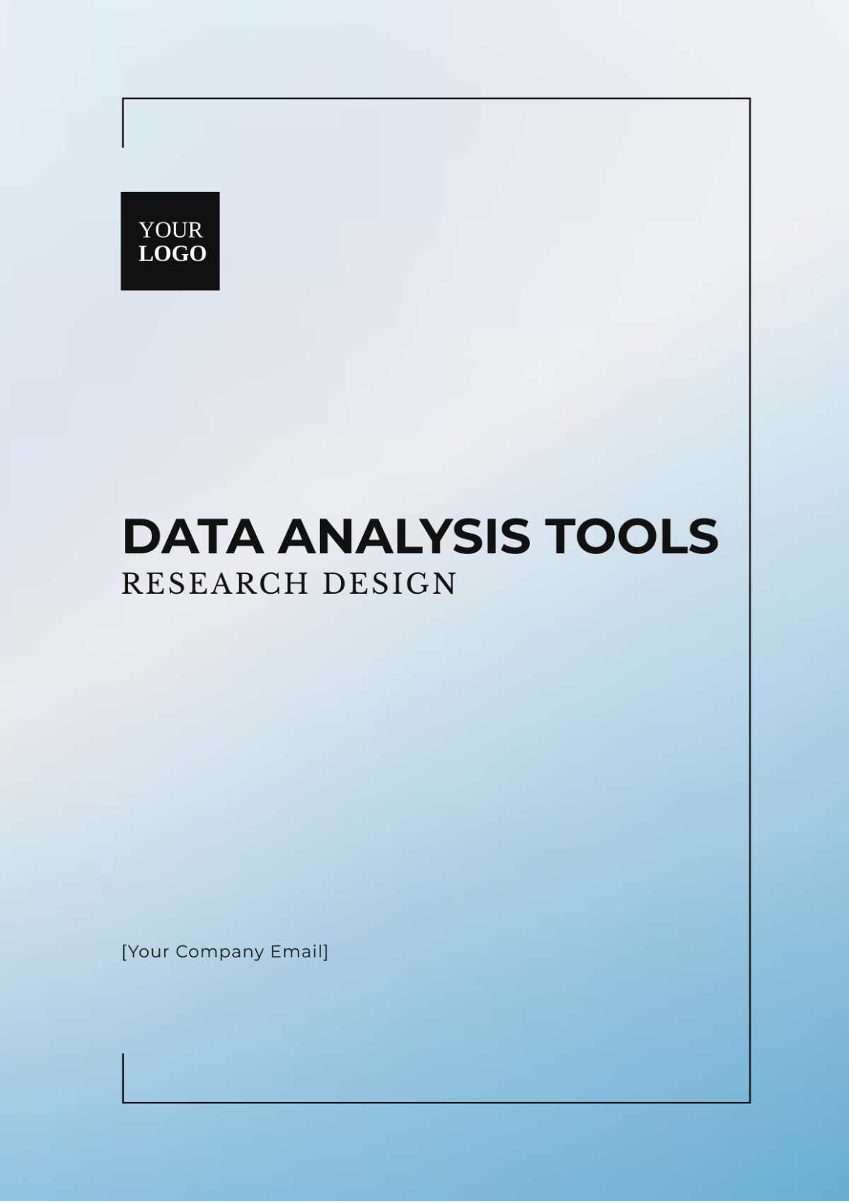 Free Data Analysis Tools Research Design Template to Edit Online