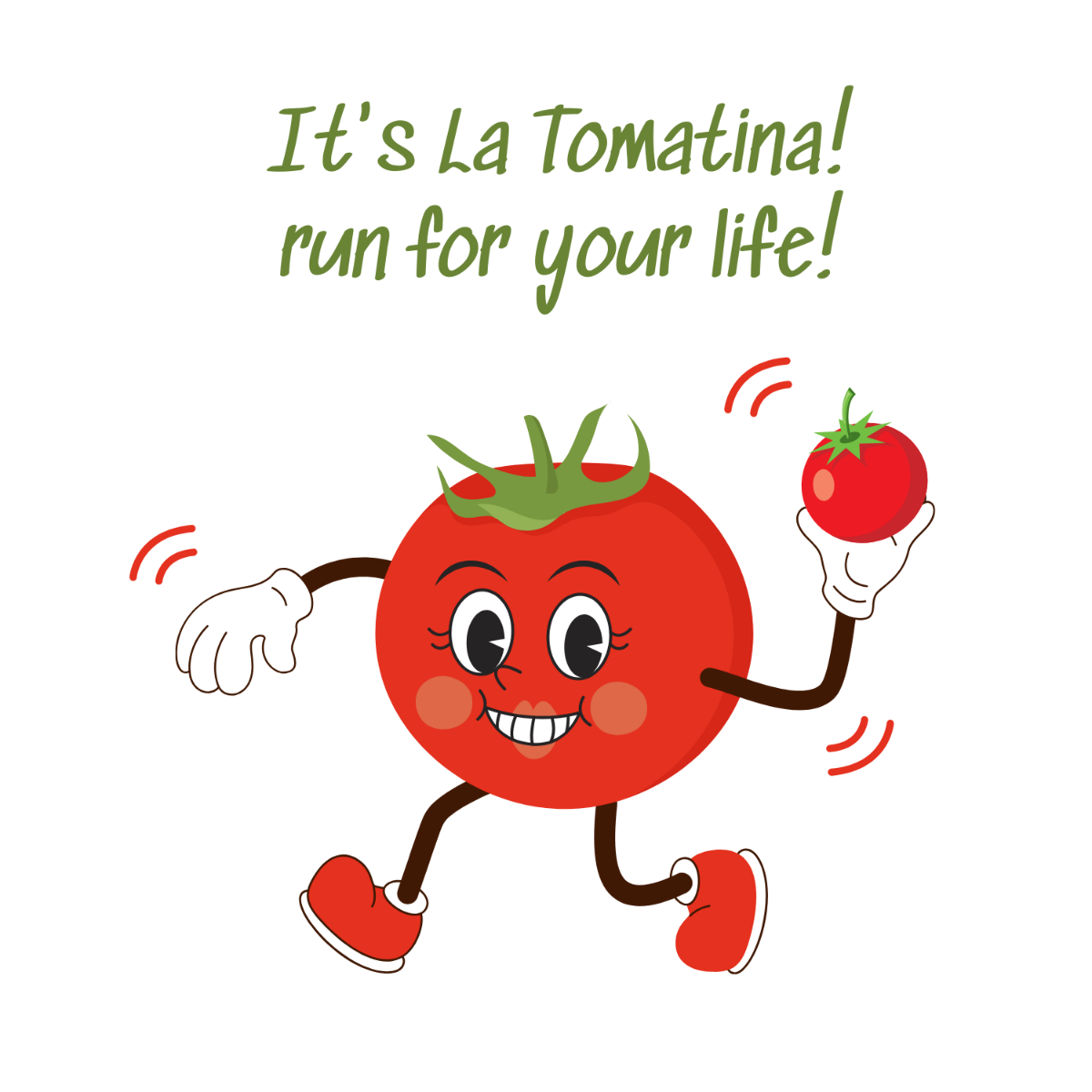 La Tomatina Meme Template - Edit Online & Download