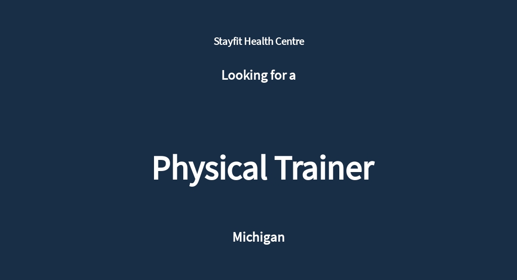 Free Physical Trainer Job Ad/Description Template.jpe