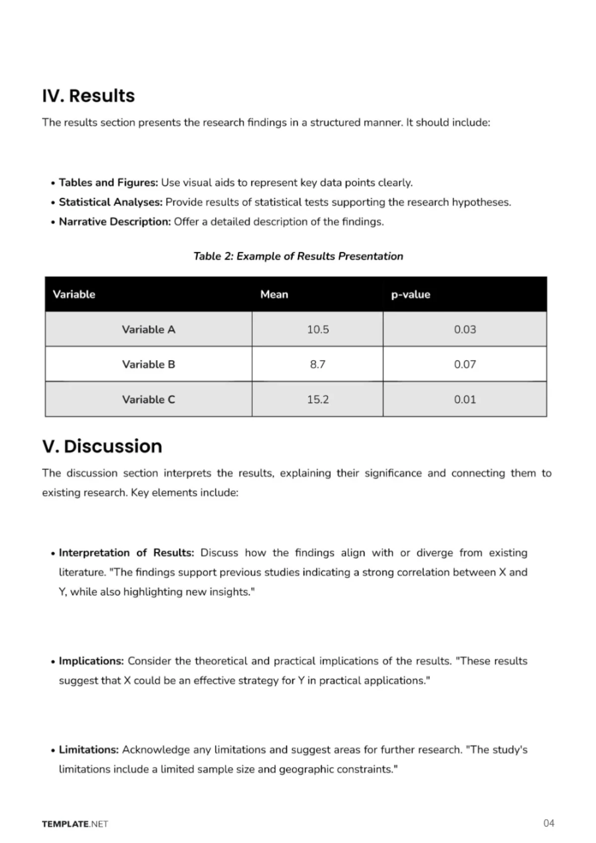 Free Manuscript Writing Research Process Template to Edit Online
