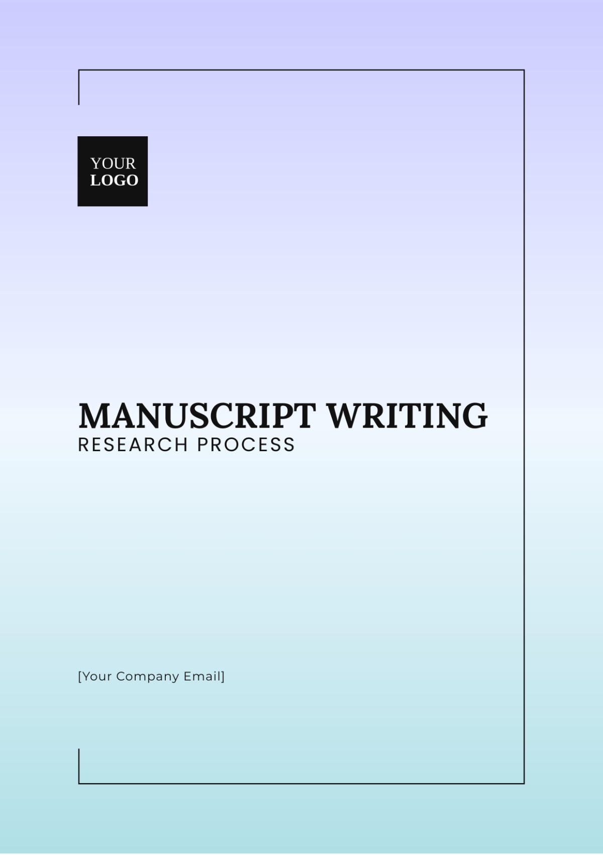 Manuscript Writing Research Process Template - Edit Online & Download