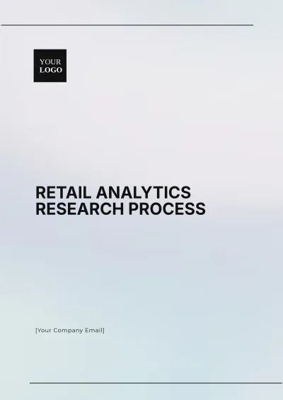 Free Retail Analytics Research Process Template to Edit Online