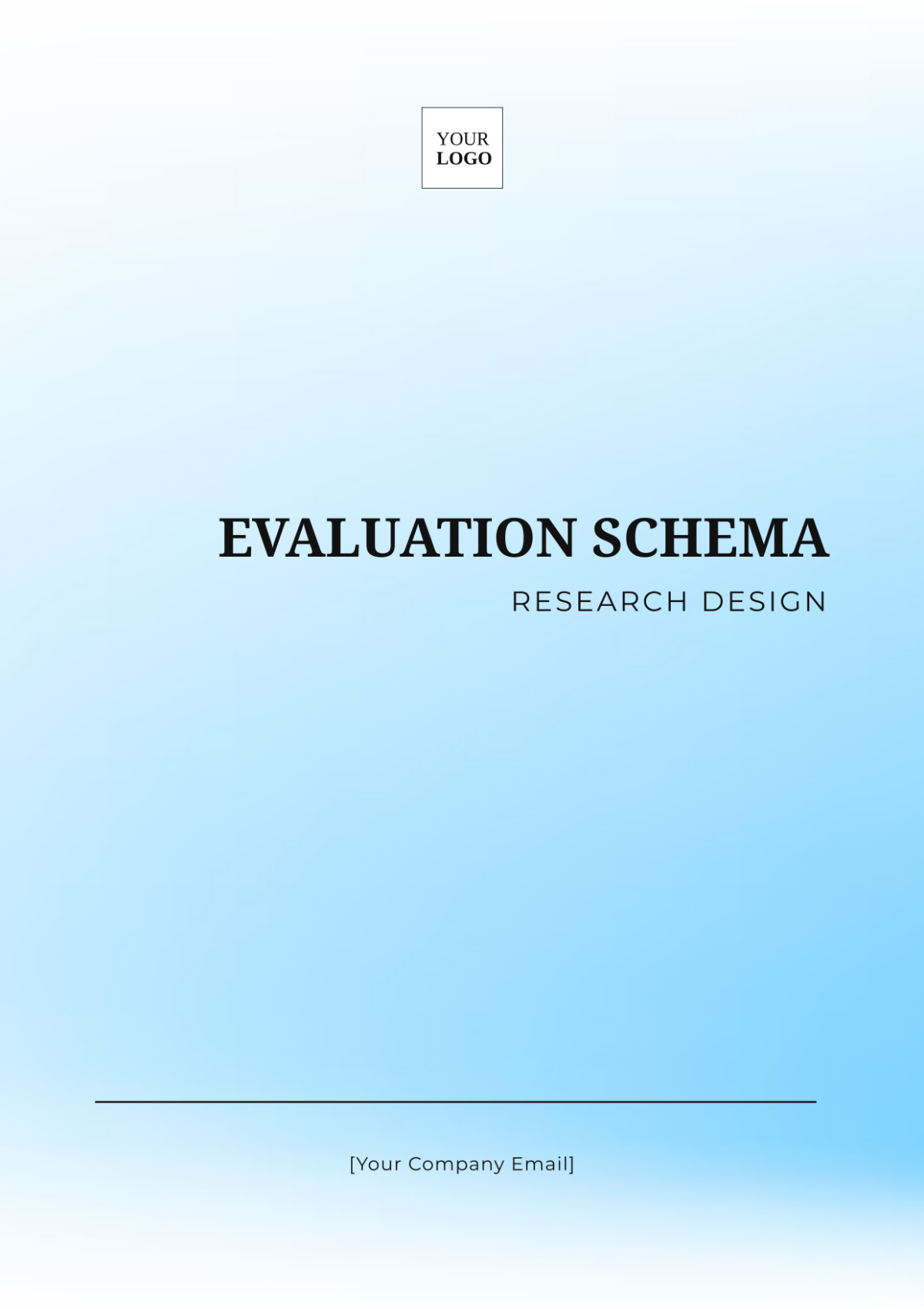 Evaluation Schema Research Design Template - Edit Online & Download