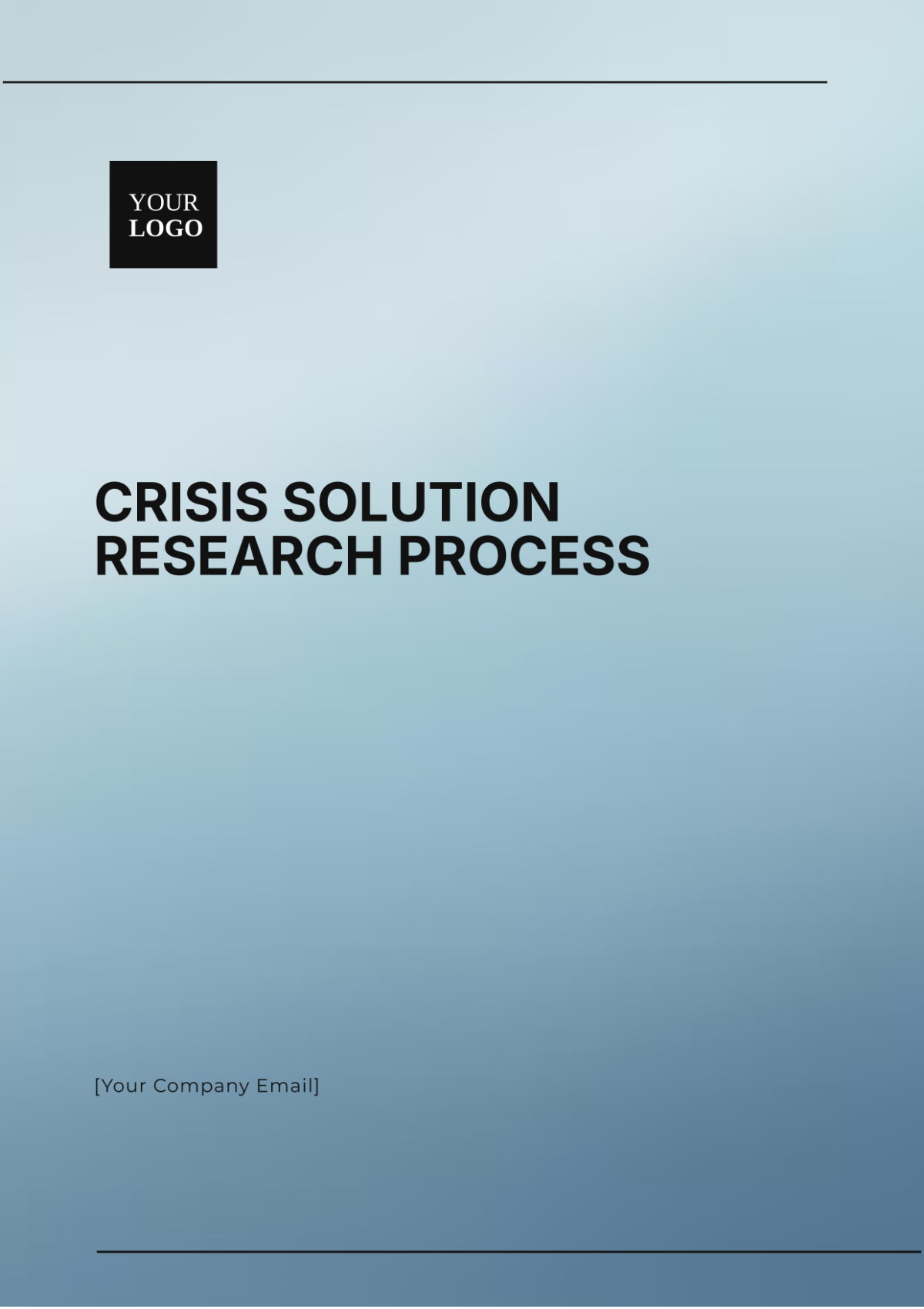 Crisis Solution Research Process Template - Edit Online & Download