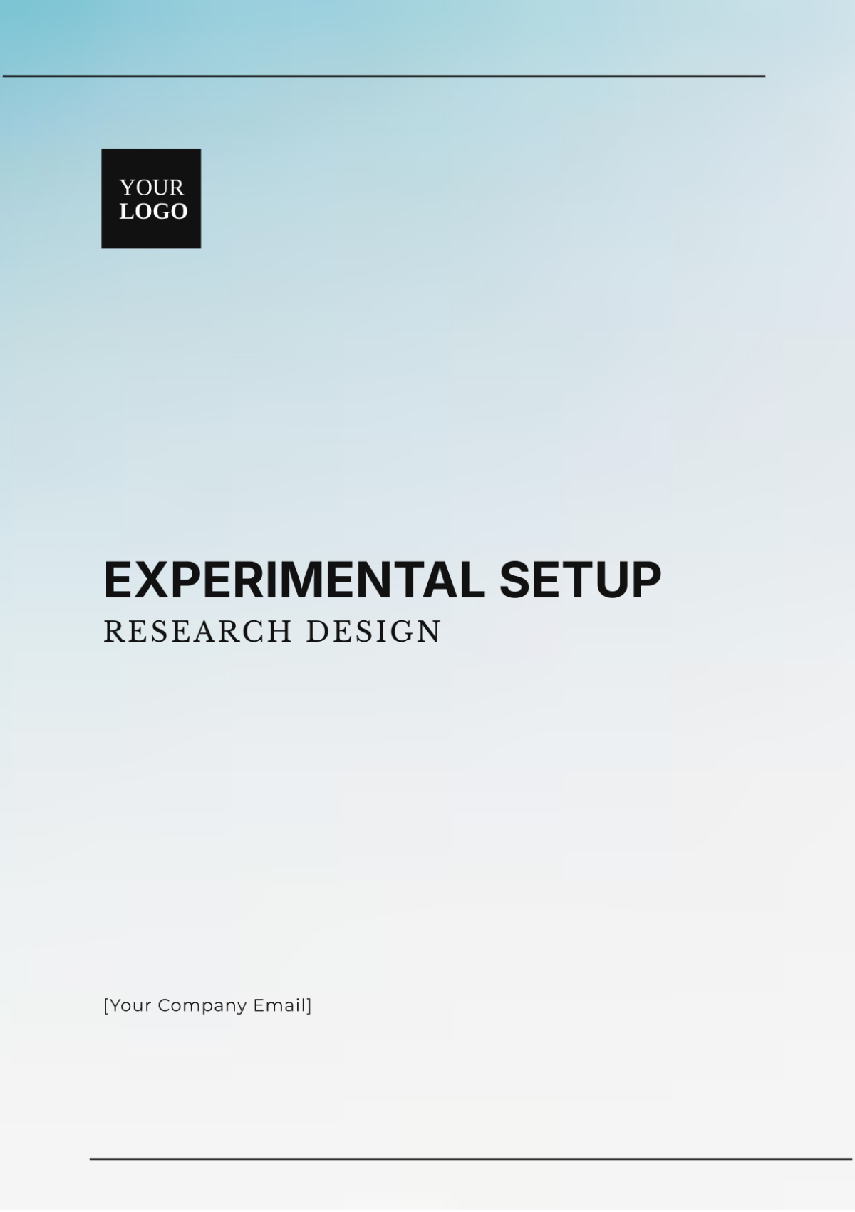 Experimental Setup Research Design Template - Edit Online & Download