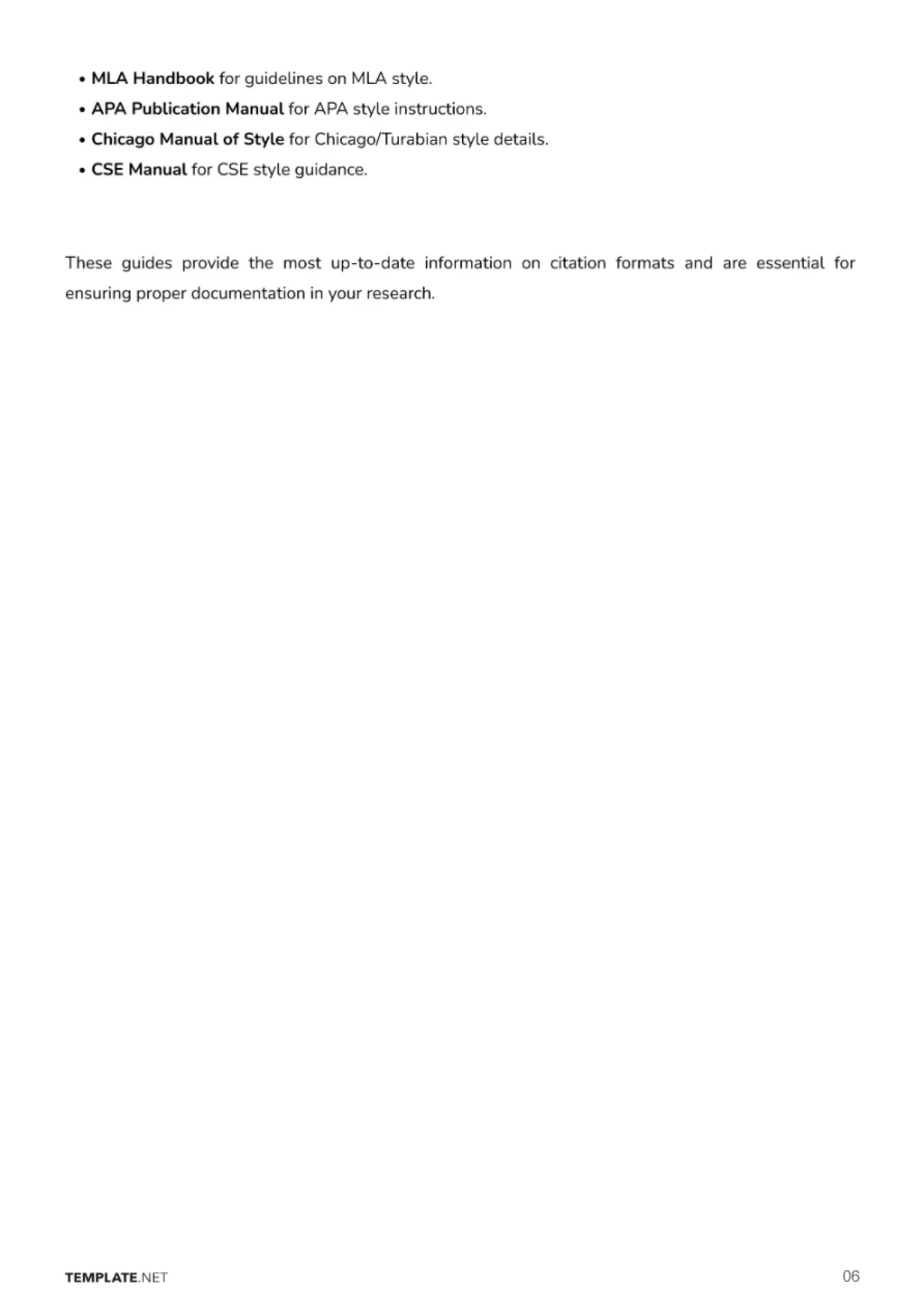 Free Citation Source Research Process Template to Edit Online