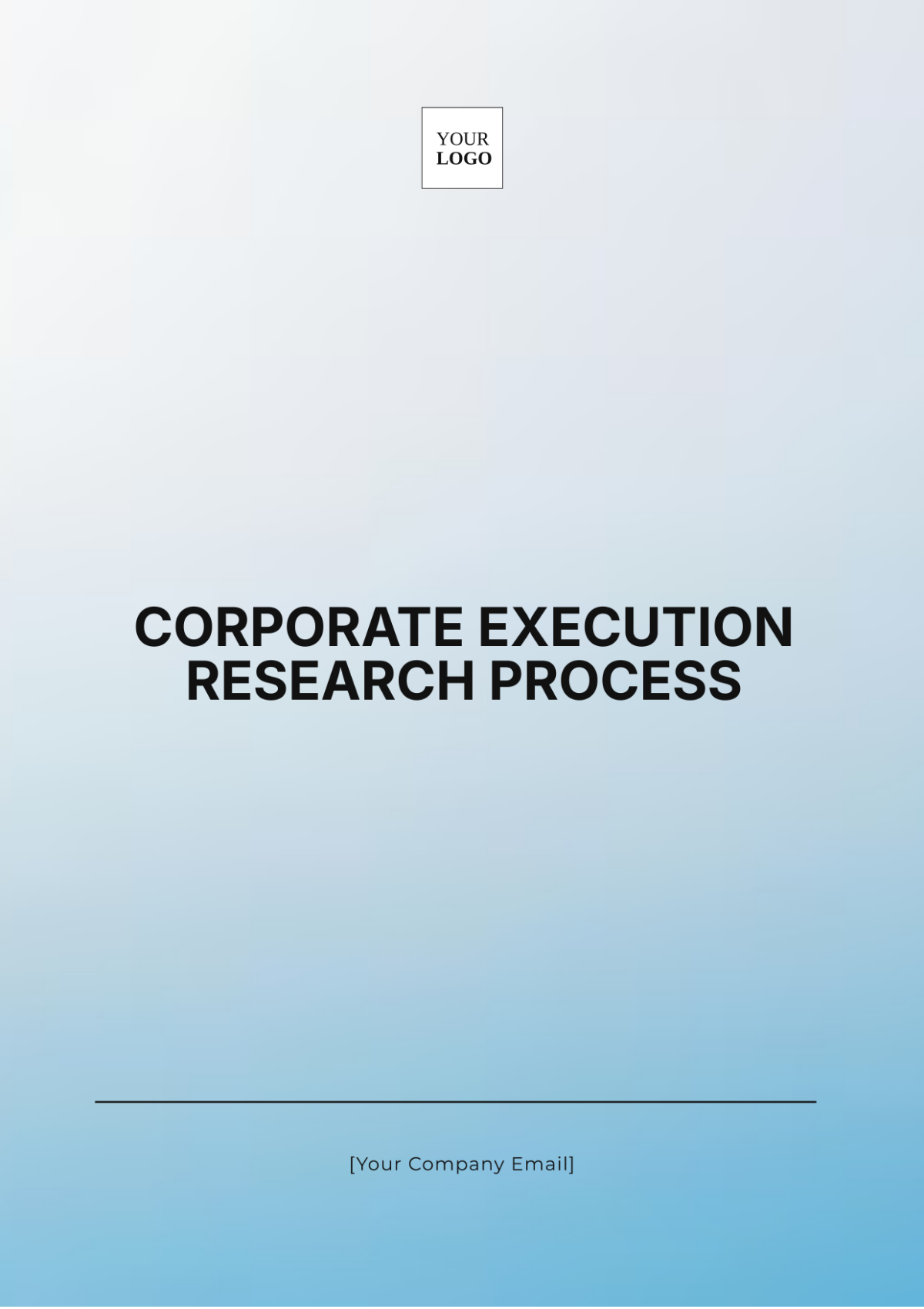 Corporate Execution Research Process Template - Edit Online & Download