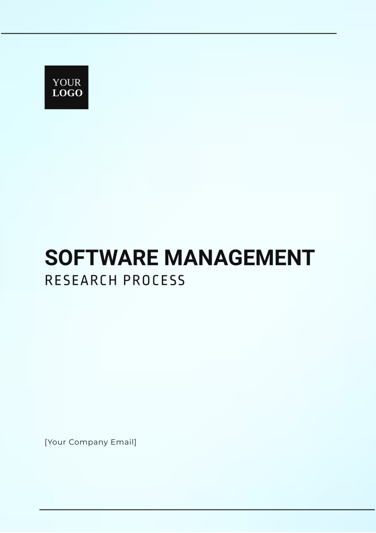 Software Management Research Process Template - Edit Online & Download