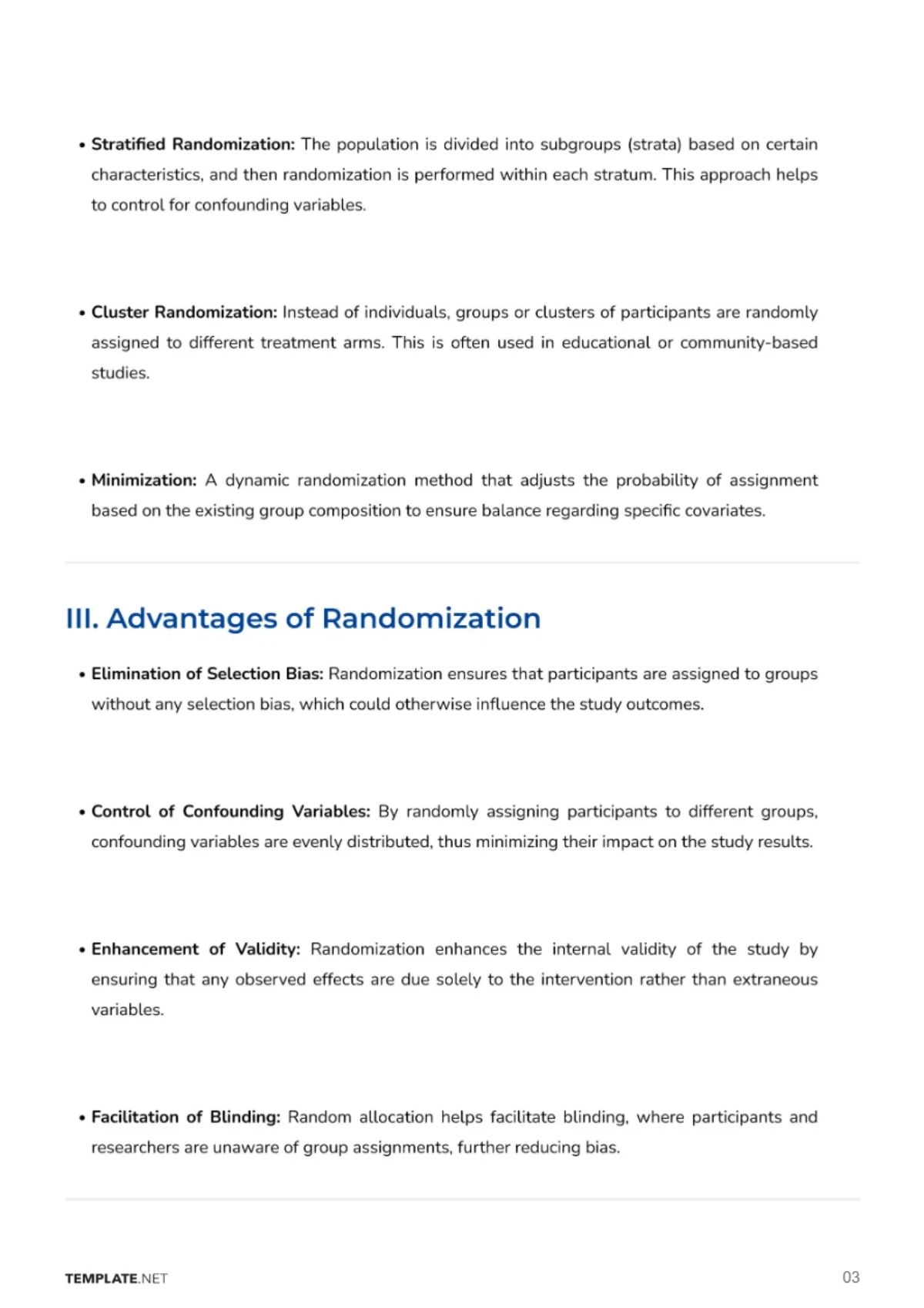 Free Randomization Techniques Research Design Template to Edit Online