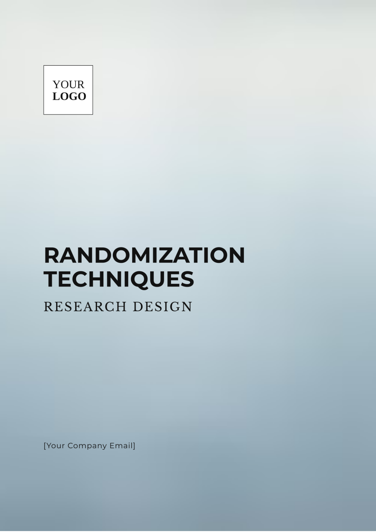 Randomization Techniques Research Design Template - Edit Online & Download