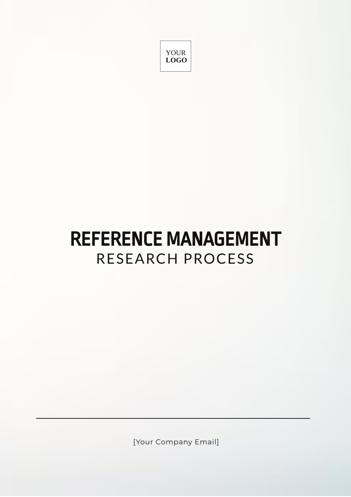 Reference Management Research Process Template - Edit Online & Download