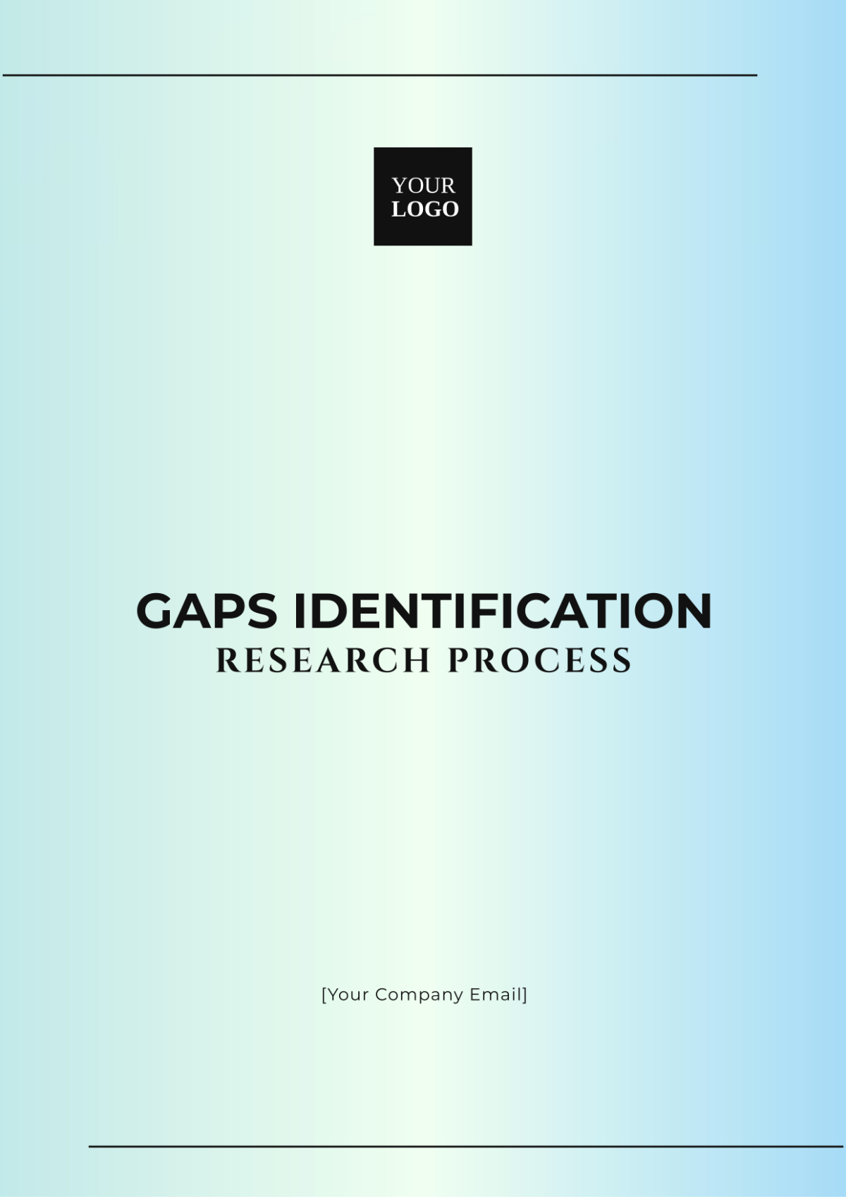 Gaps Identification Research Process Template - Edit Online & Download