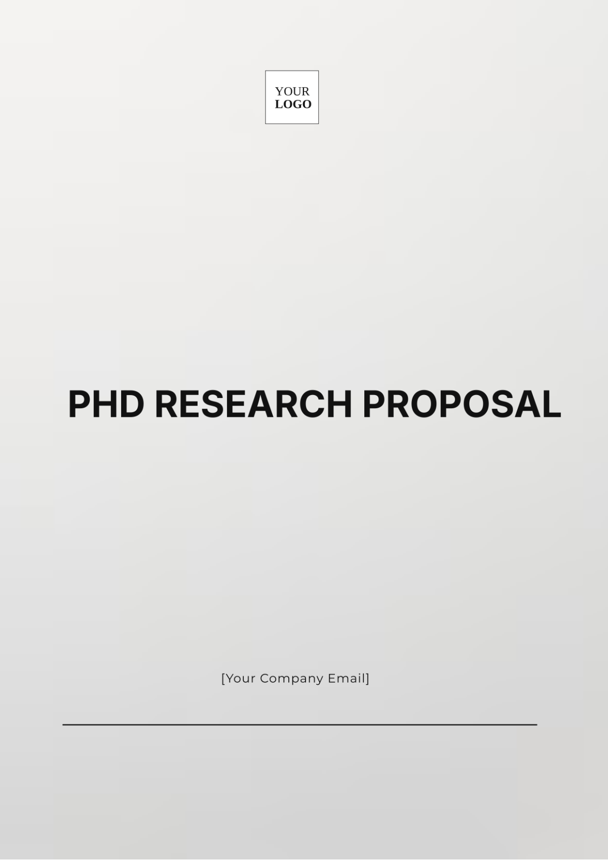 Free PhD Research Proposal Template - Edit Online & Download | Template.net