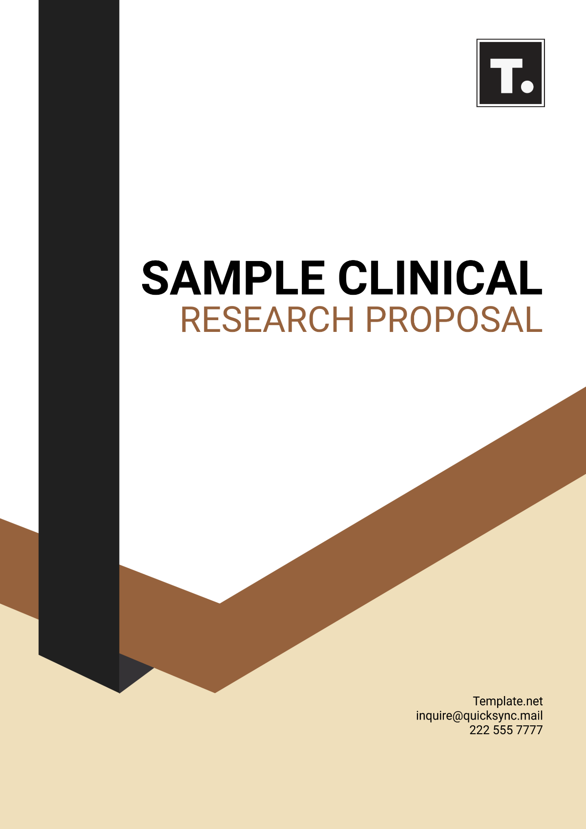 Sample Clinical Research Proposal Template - Edit Online & Download