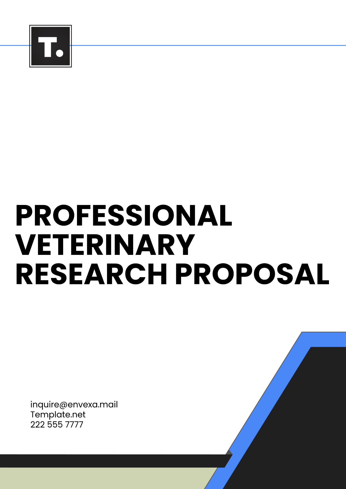 Professional Veterinary Research Proposal Template - Edit Online & Download