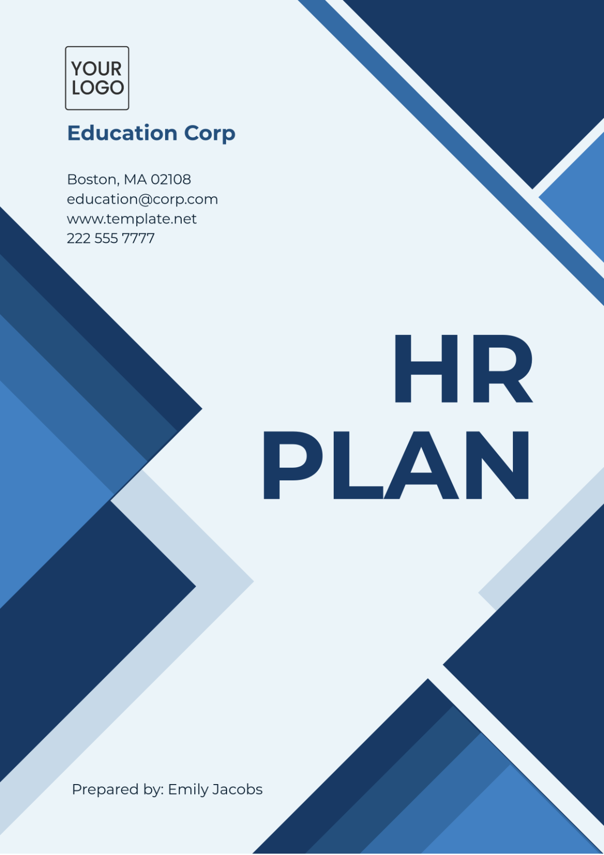 Free HR Plan Template