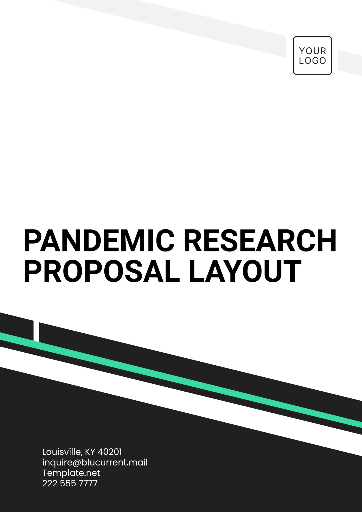 Pandemic Research Proposal Layout Template - Edit Online & Download