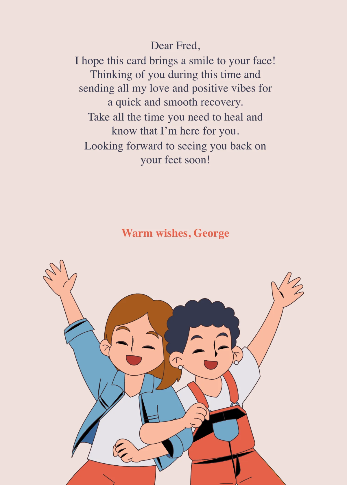 Free Printable Get Well Soon Card Template to Edit Online