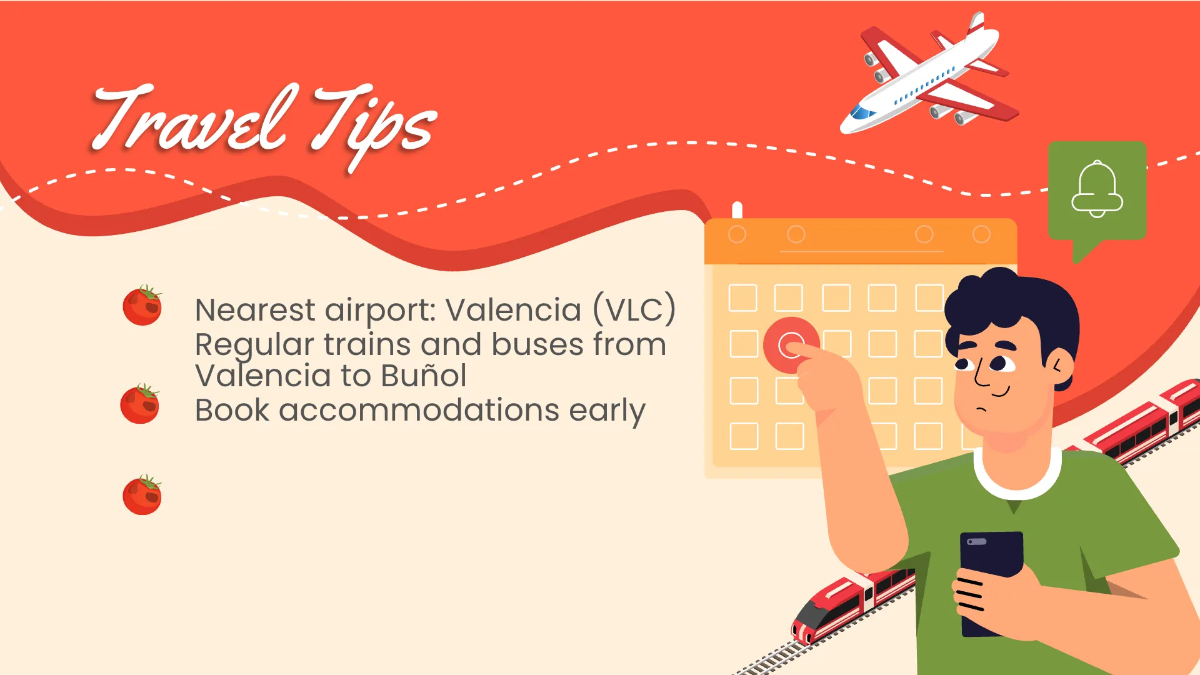 Free La Tomatina Presentation Template to Edit Online