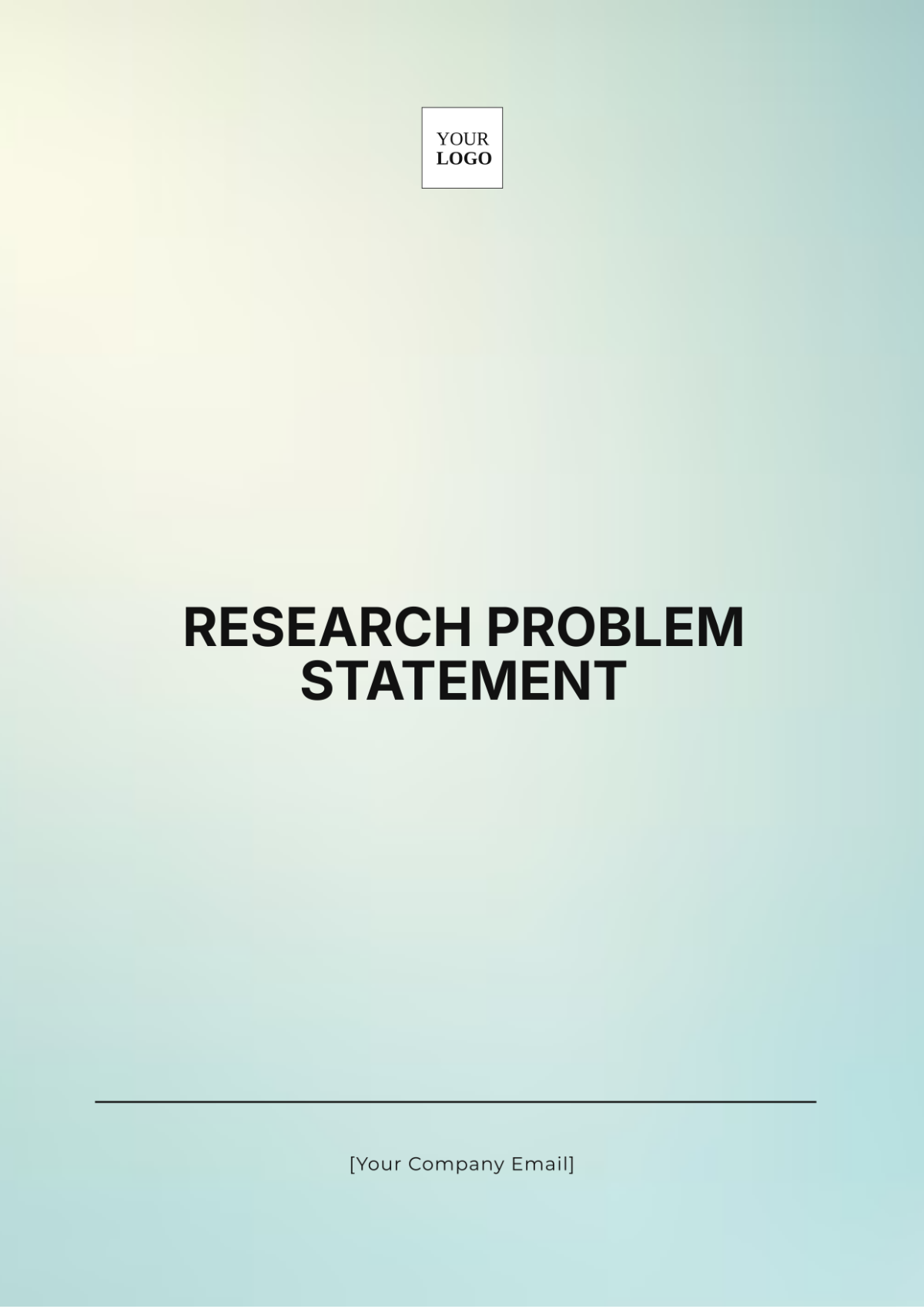 Research Problem Statement Template - Edit Online & Download