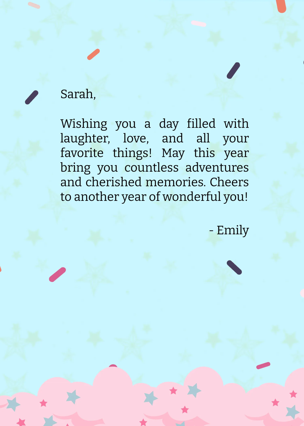 Free Custom Greeting Card Template to Edit Online