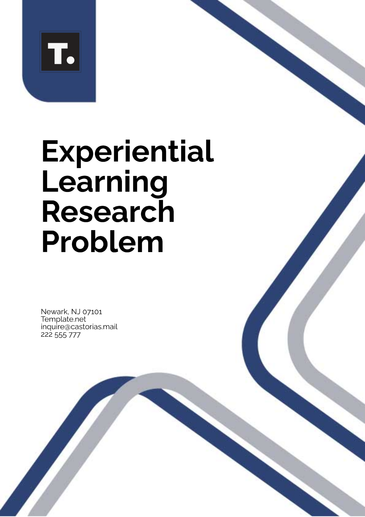 Experiential Learning Research Problem Template - Edit Online & Download