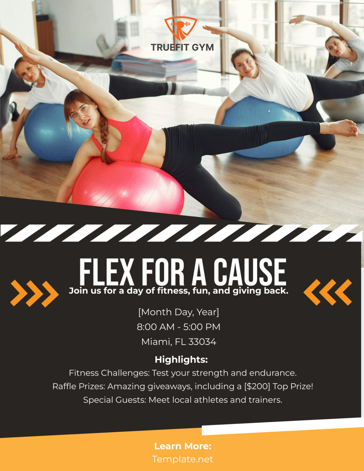 Gym Charity Event Flyer