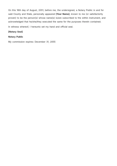 Free Affidavit of Separation Template to Edit Online