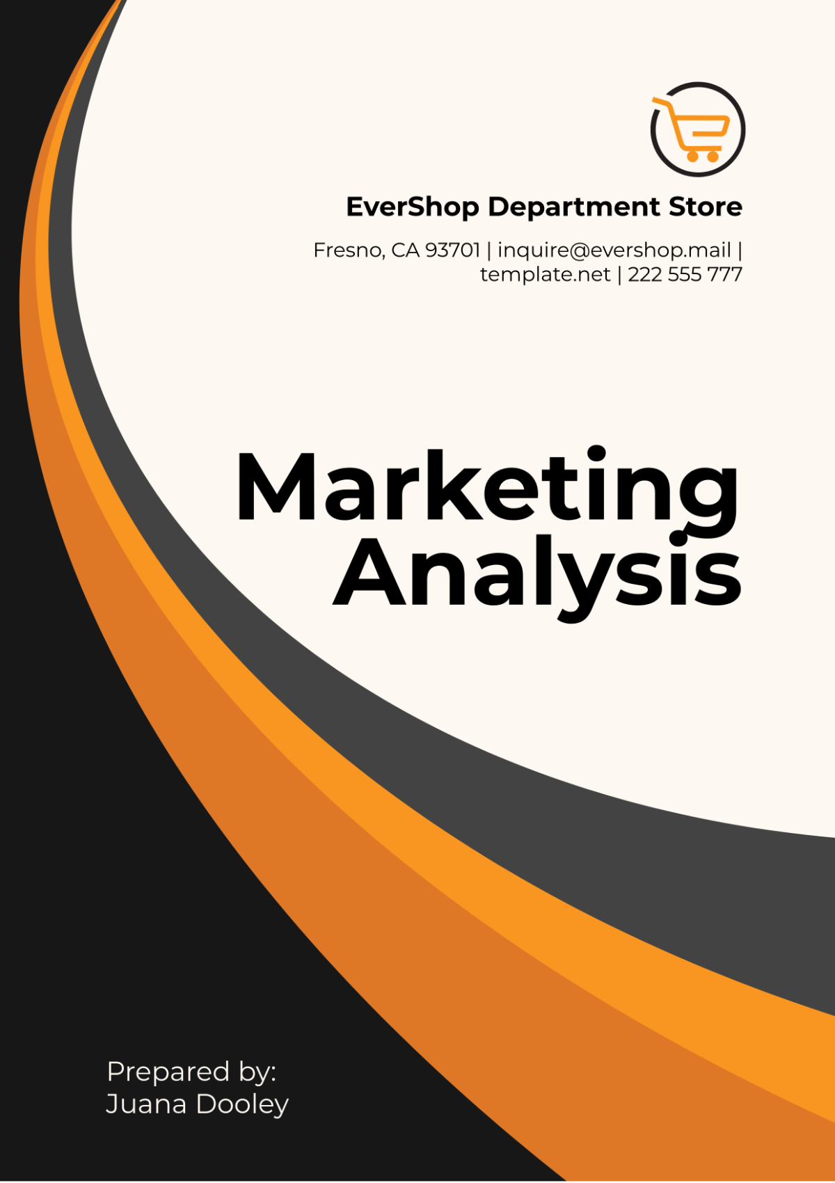 Free Marketing Analysis Format Template