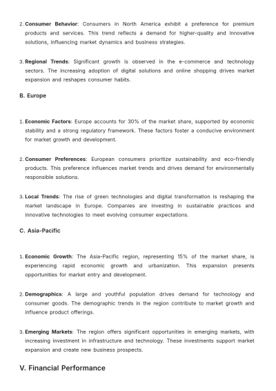 Free Commercial Market Analysis Sample Template to Edit Online